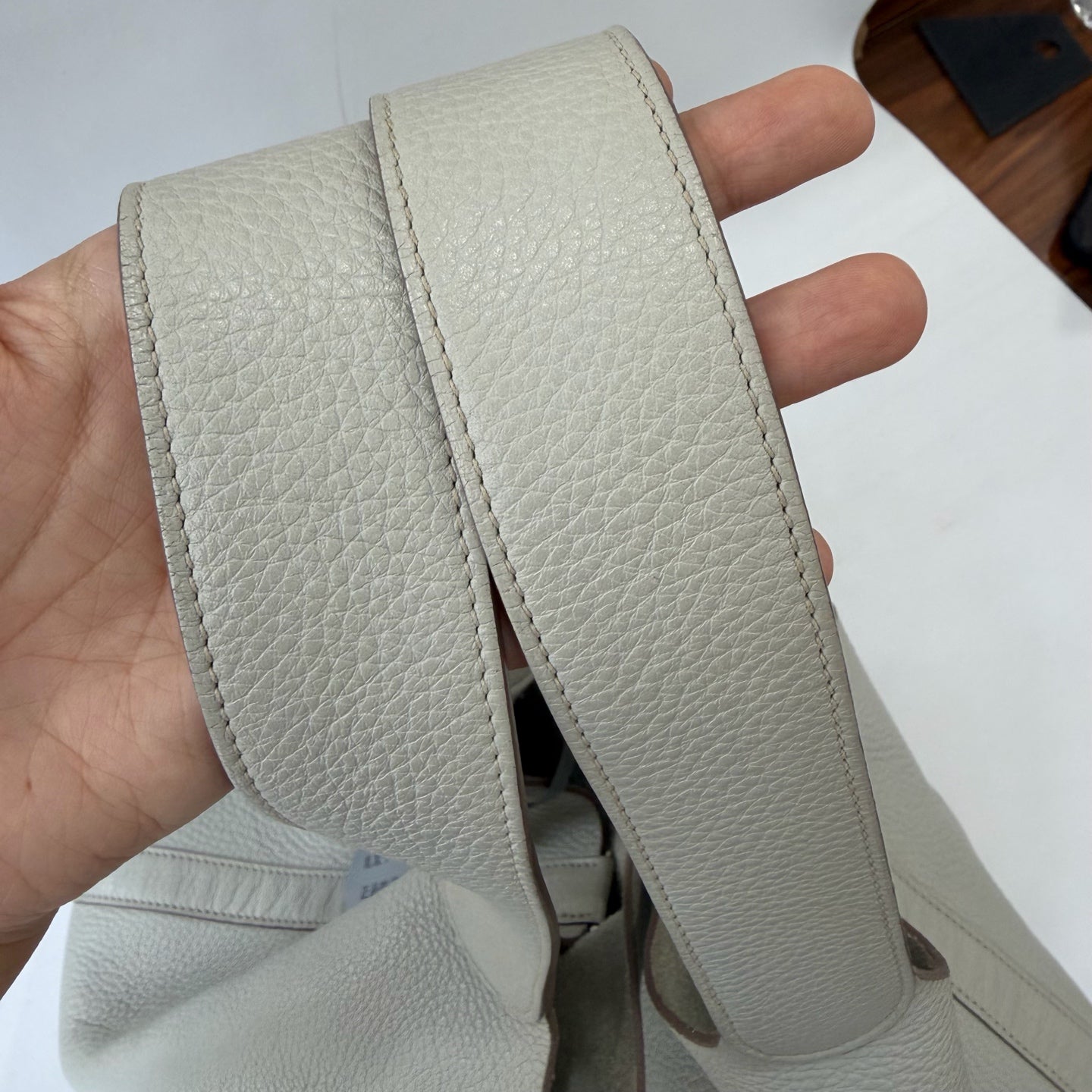 Hermes - Other - Leather - Grey - (large)