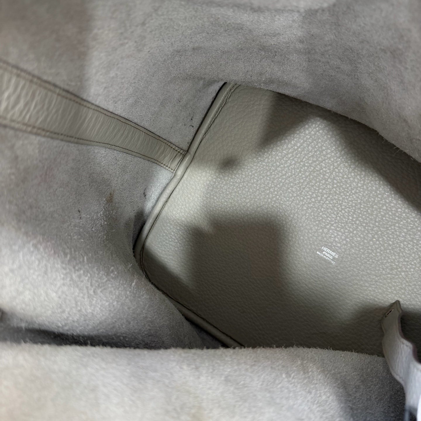 Hermes - Other - Leather - Grey - (large)