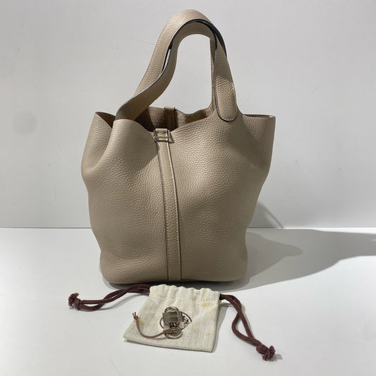 Hermes - Other - Leather - Grey - (Medium)