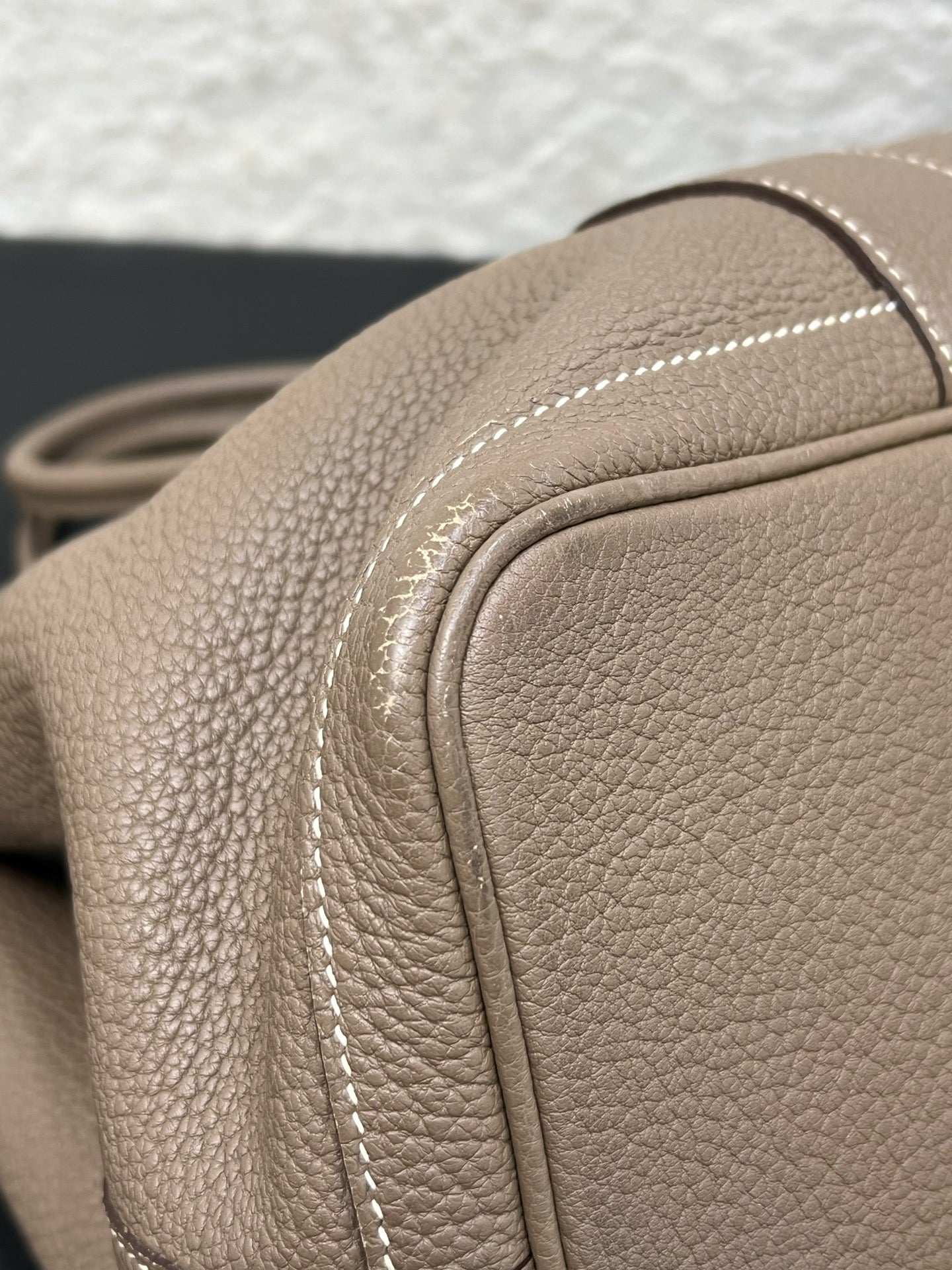 Hermes - Other - Leather - Grey - (medium)