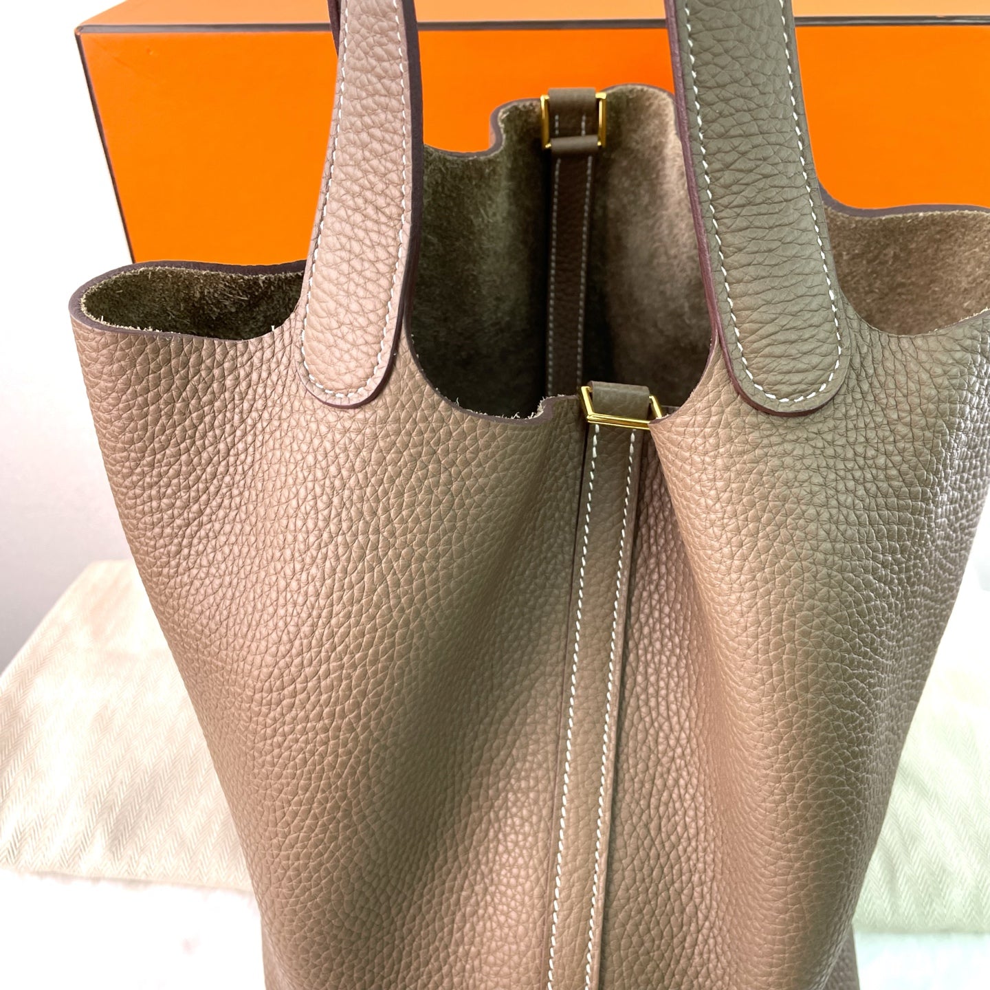 Hermes - Other - Leather - Grey - (medium)