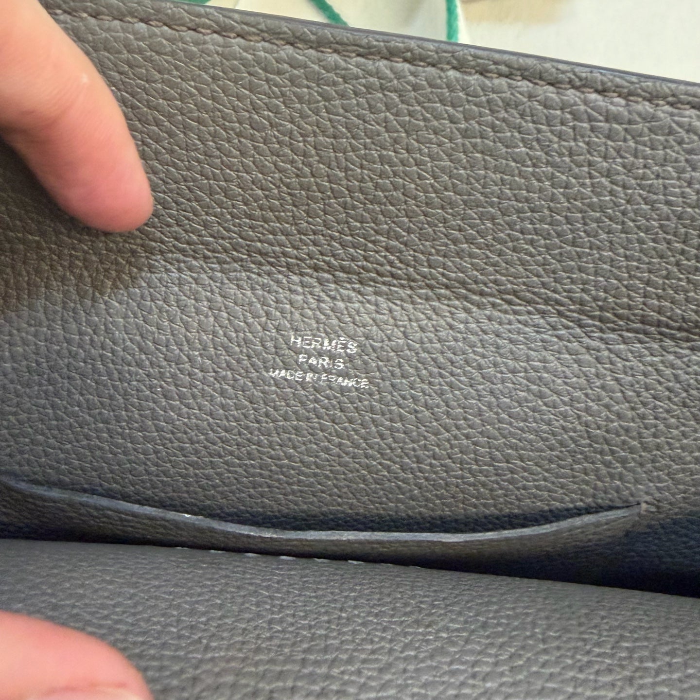 Hermes - Other - Leather - Grey - (medium)