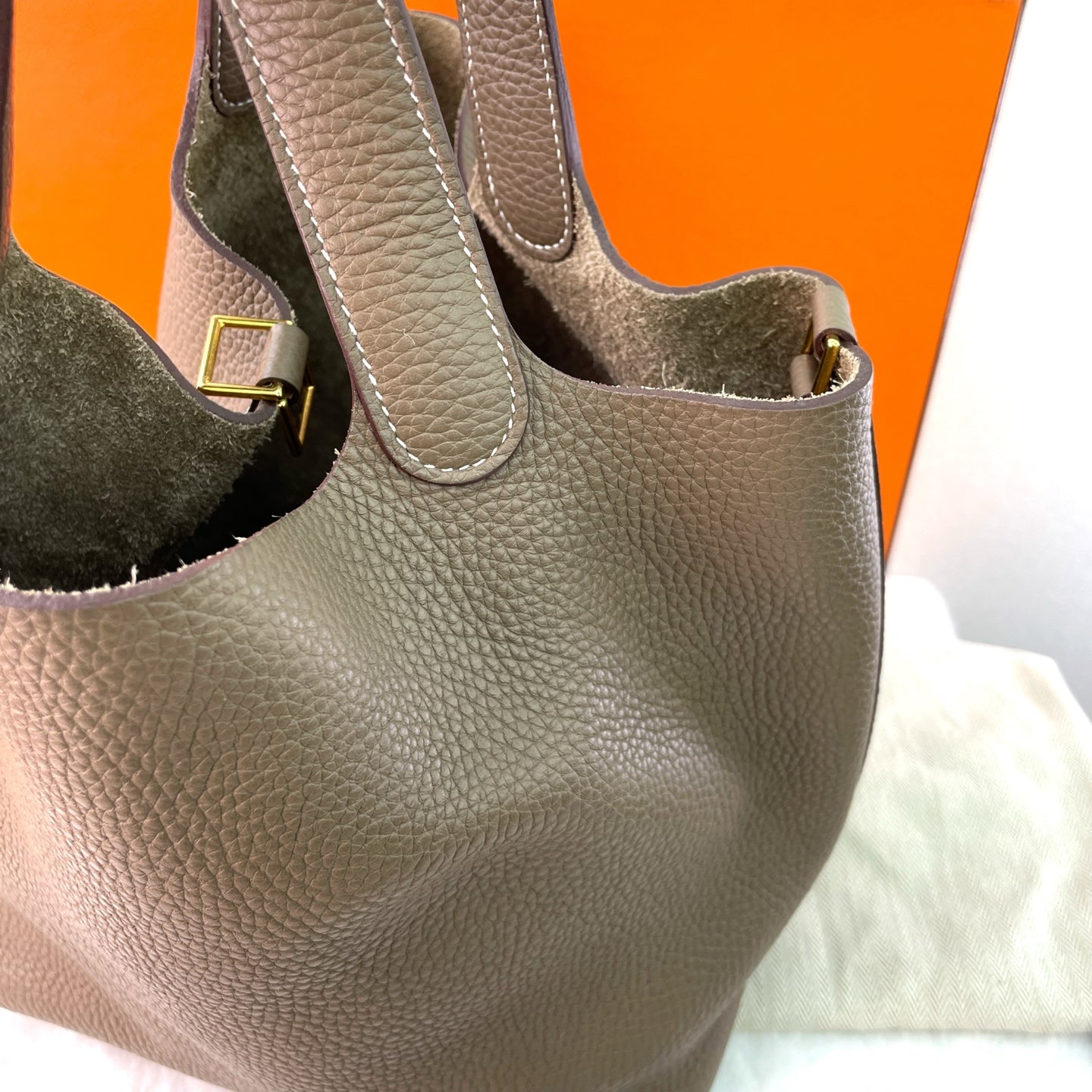 Hermes - Other - Leather - Grey - (medium)
