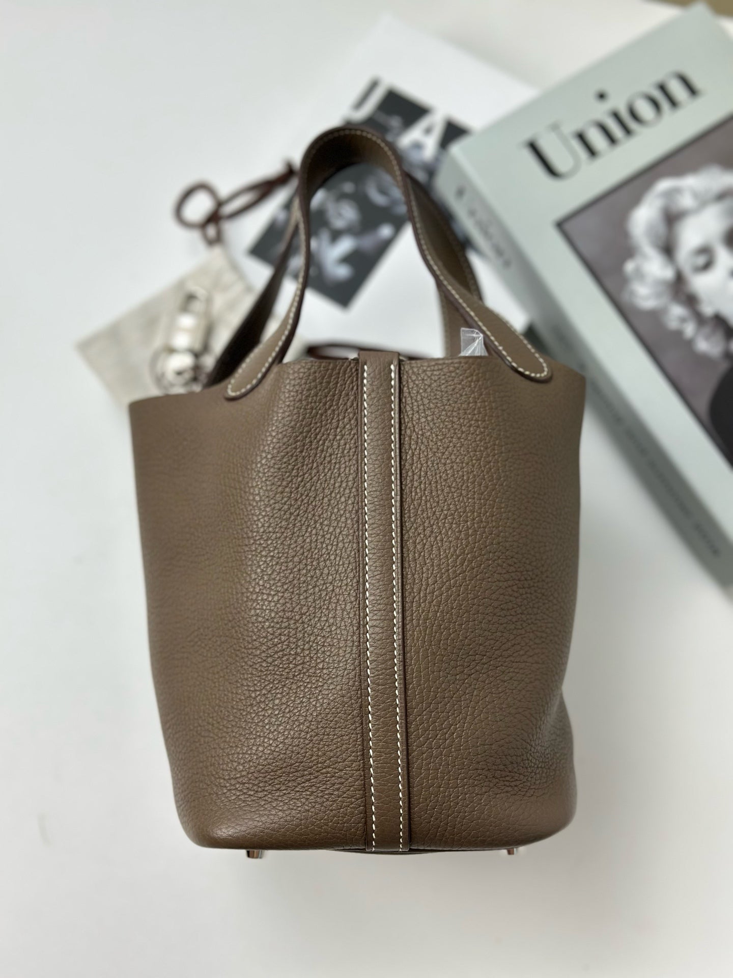 Hermes - Other - Leather - Grey - (mini)