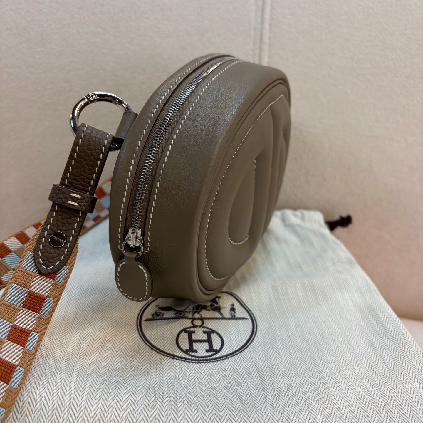 Hermes - Other - Leather - Grey - (mini)