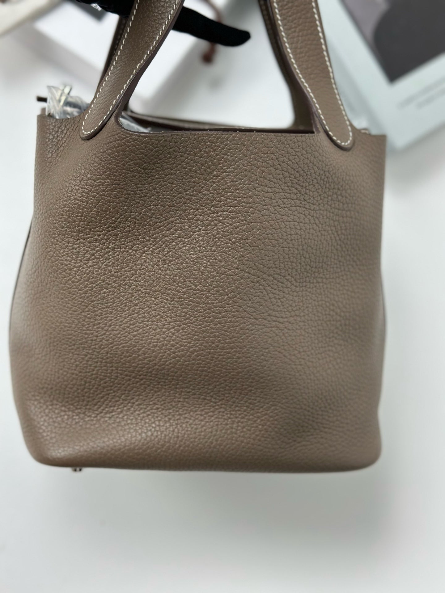 Hermes - Other - Leather - Grey - (mini)