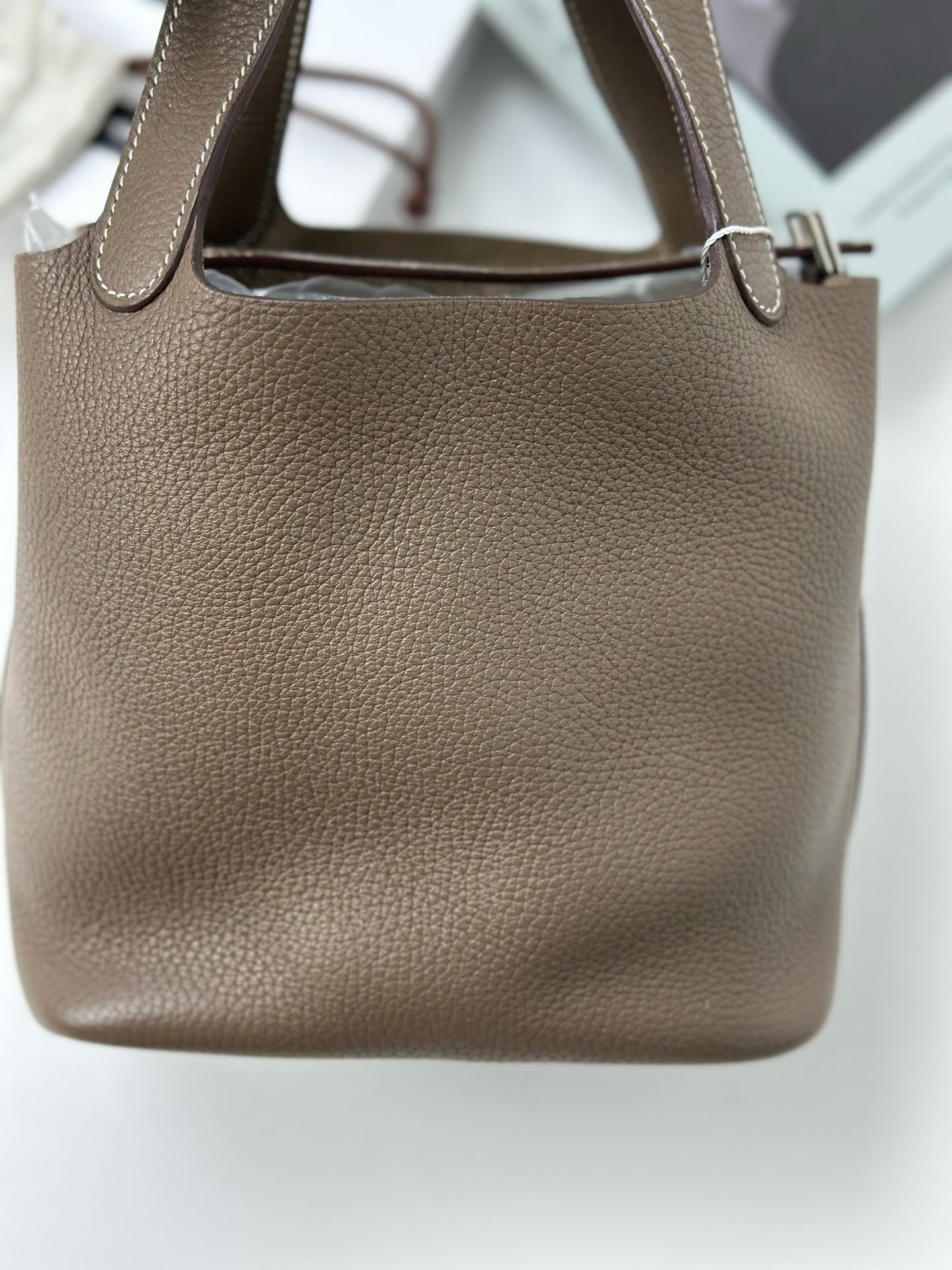 Hermes - Other - Leather - Grey - (mini)