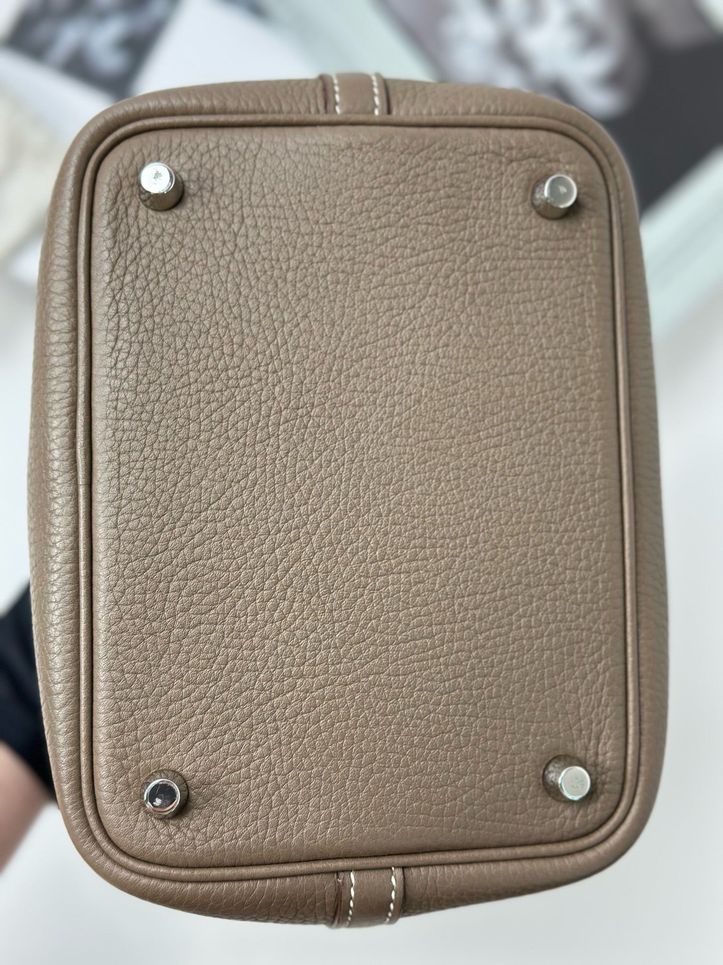 Hermes - Other - Leather - Grey - (mini)