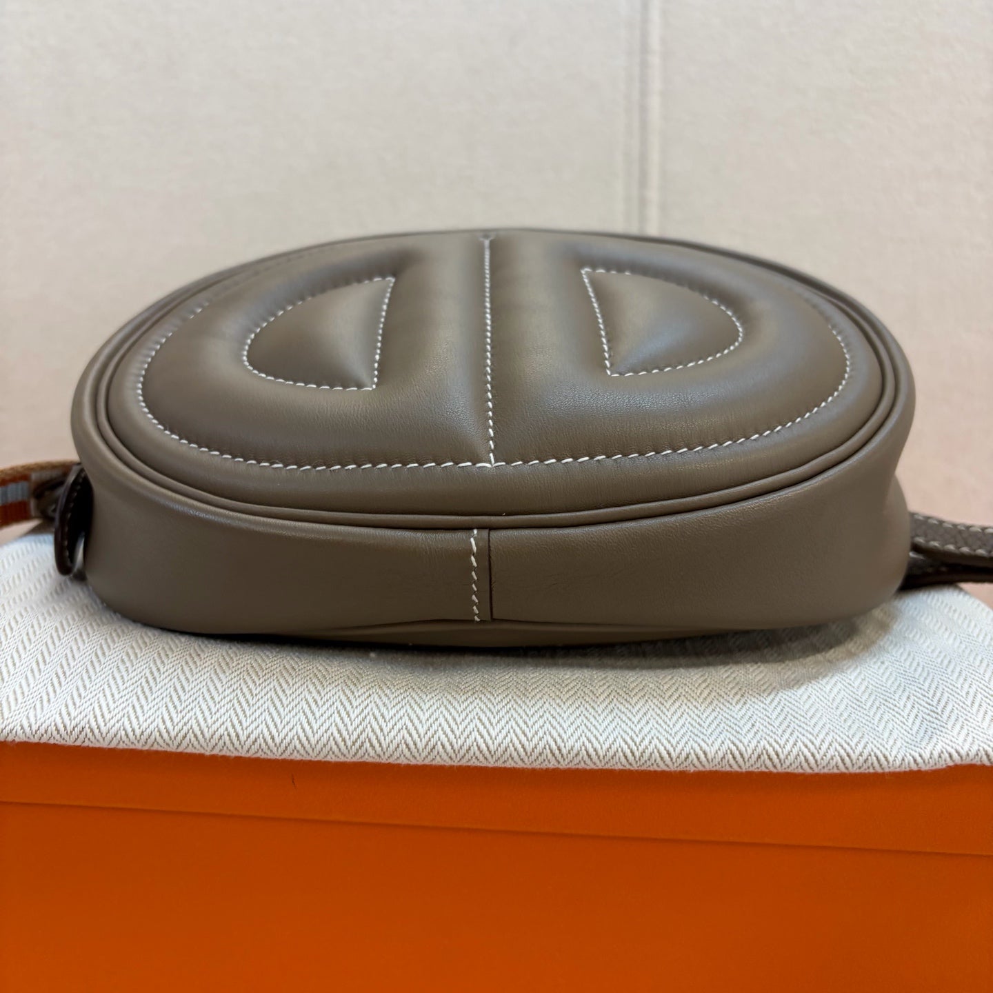 Hermes - Other - Leather - Grey - (mini)