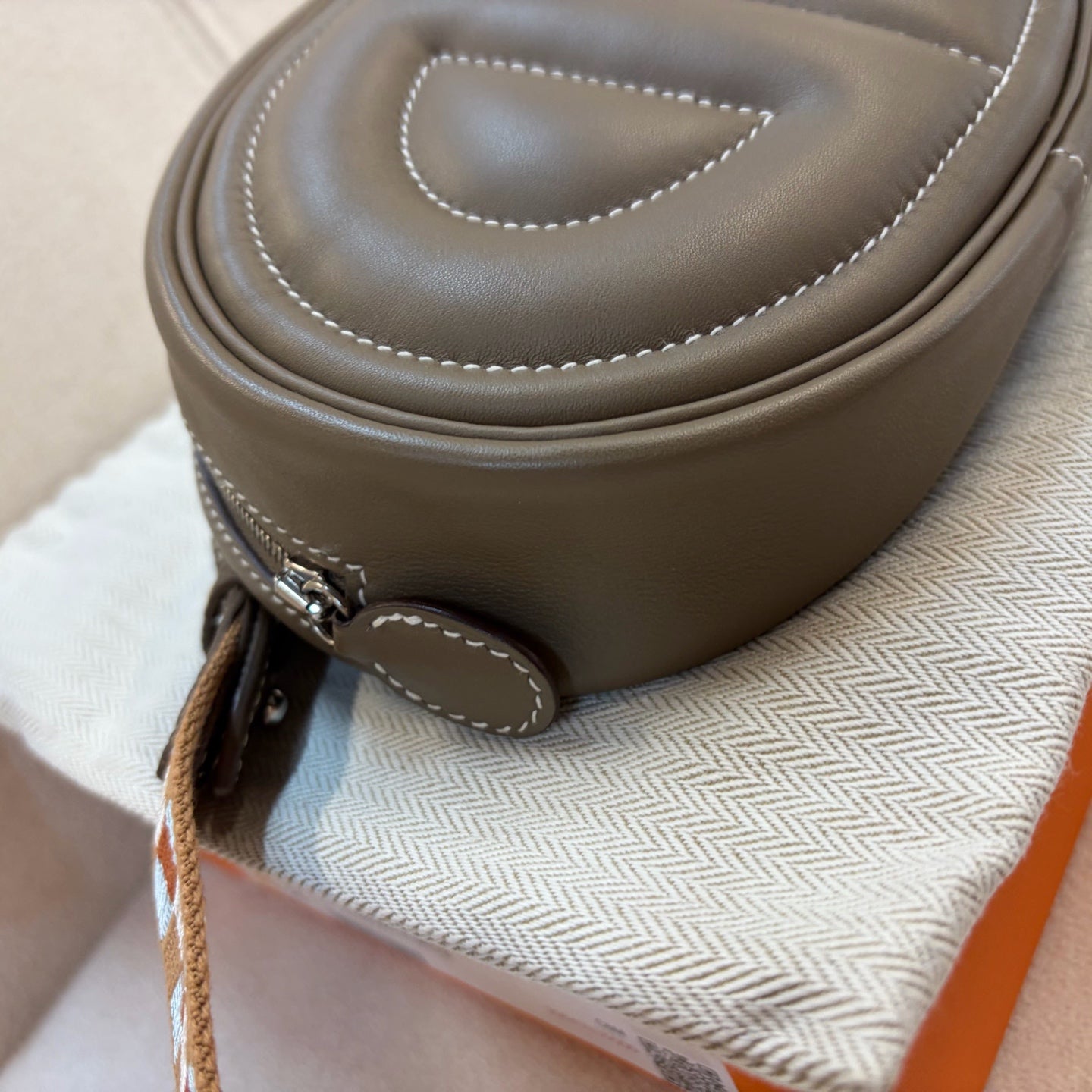 Hermes - Other - Leather - Grey - (mini)