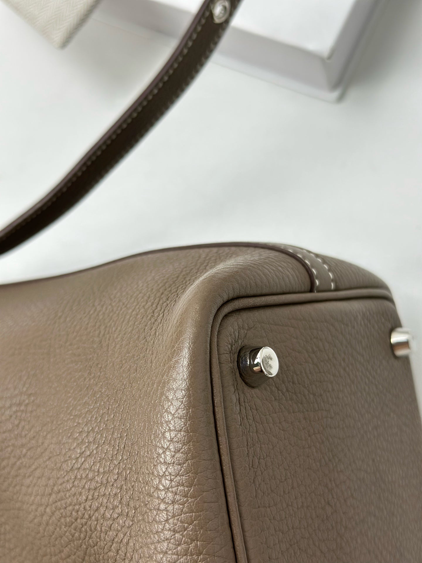 Hermes - Other - Leather - Grey - (mini)