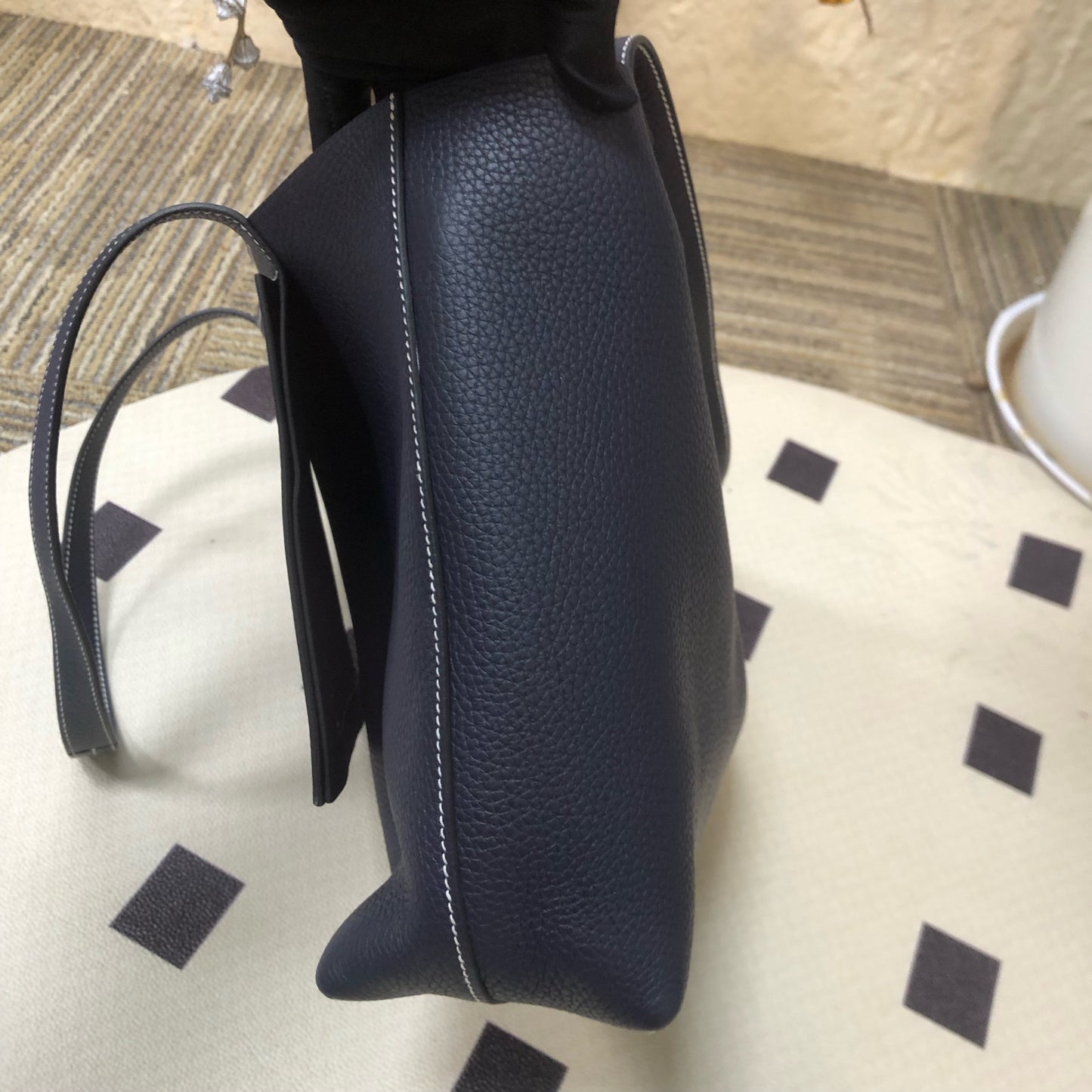 Hermes - Other - Leather - Navy - (medium)