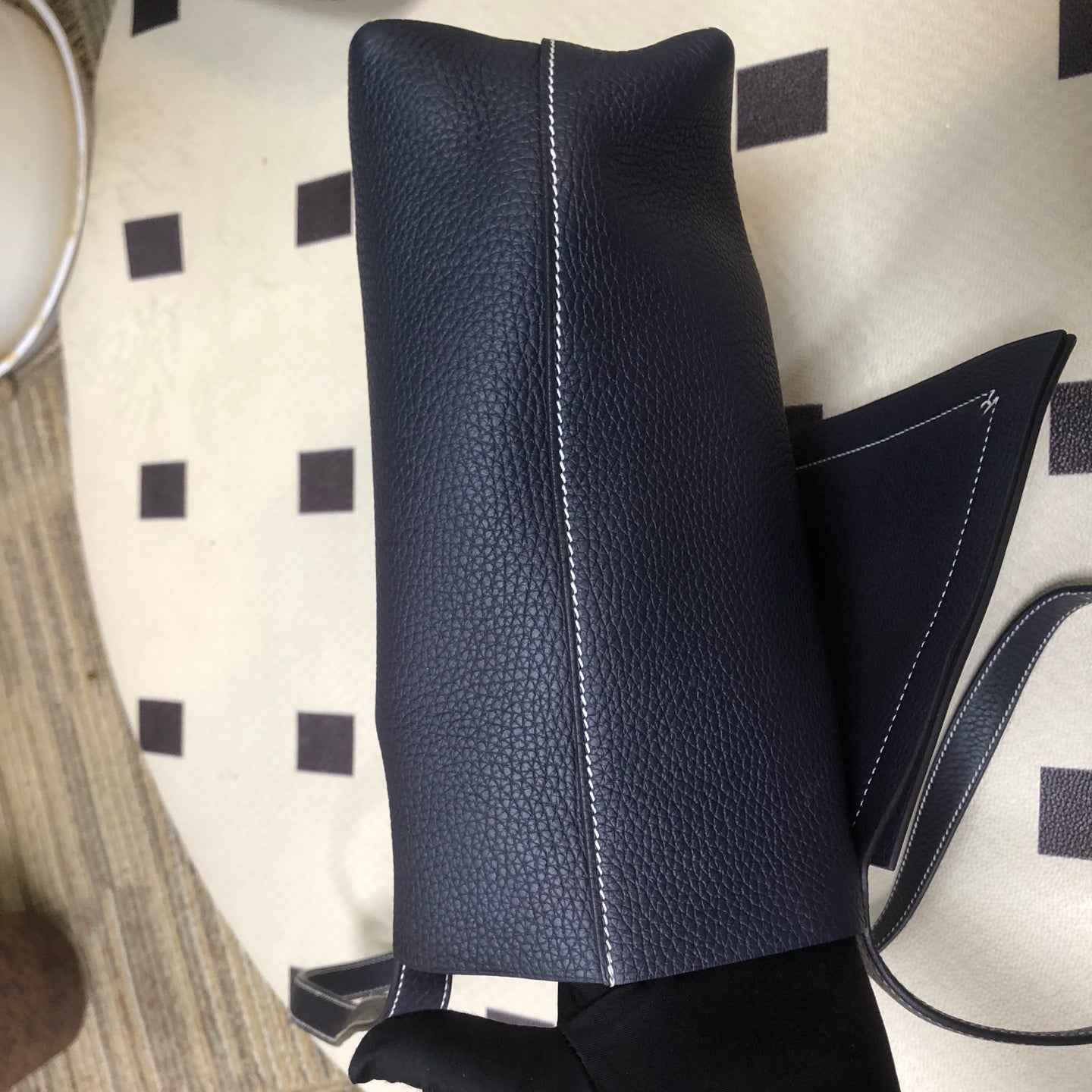 Hermes - Other - Leather - Navy - (medium)