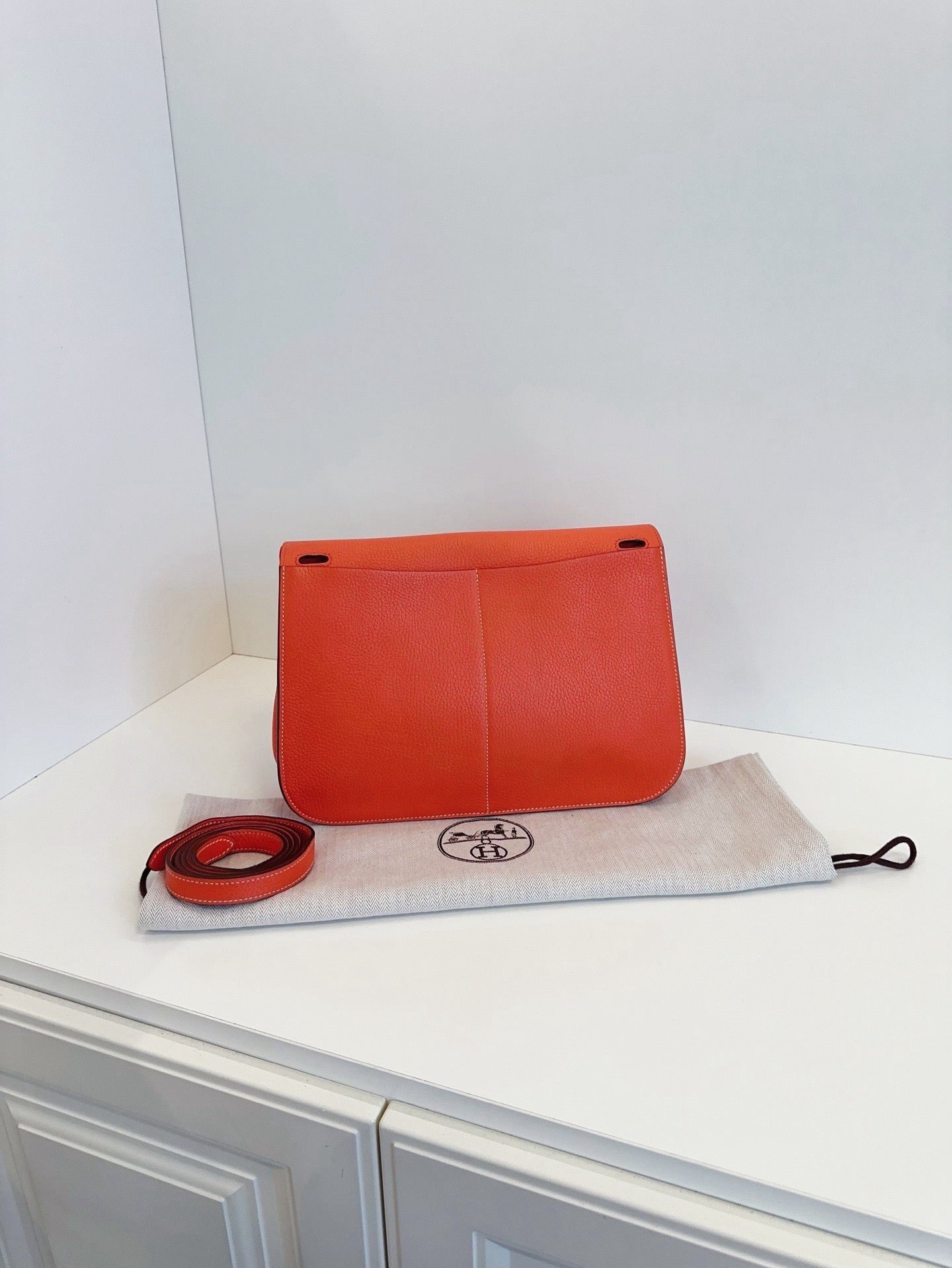 Hermès - Other - Leather - Orange - (medium)