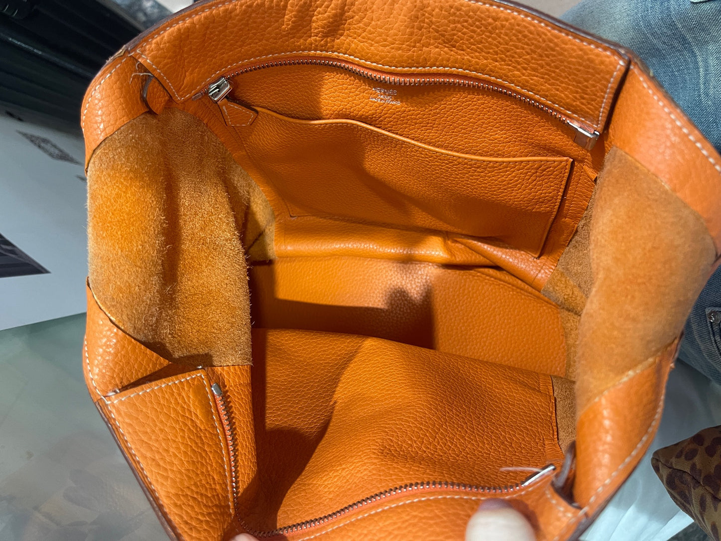 Hermes - Other - Leather - Orange - (medium)