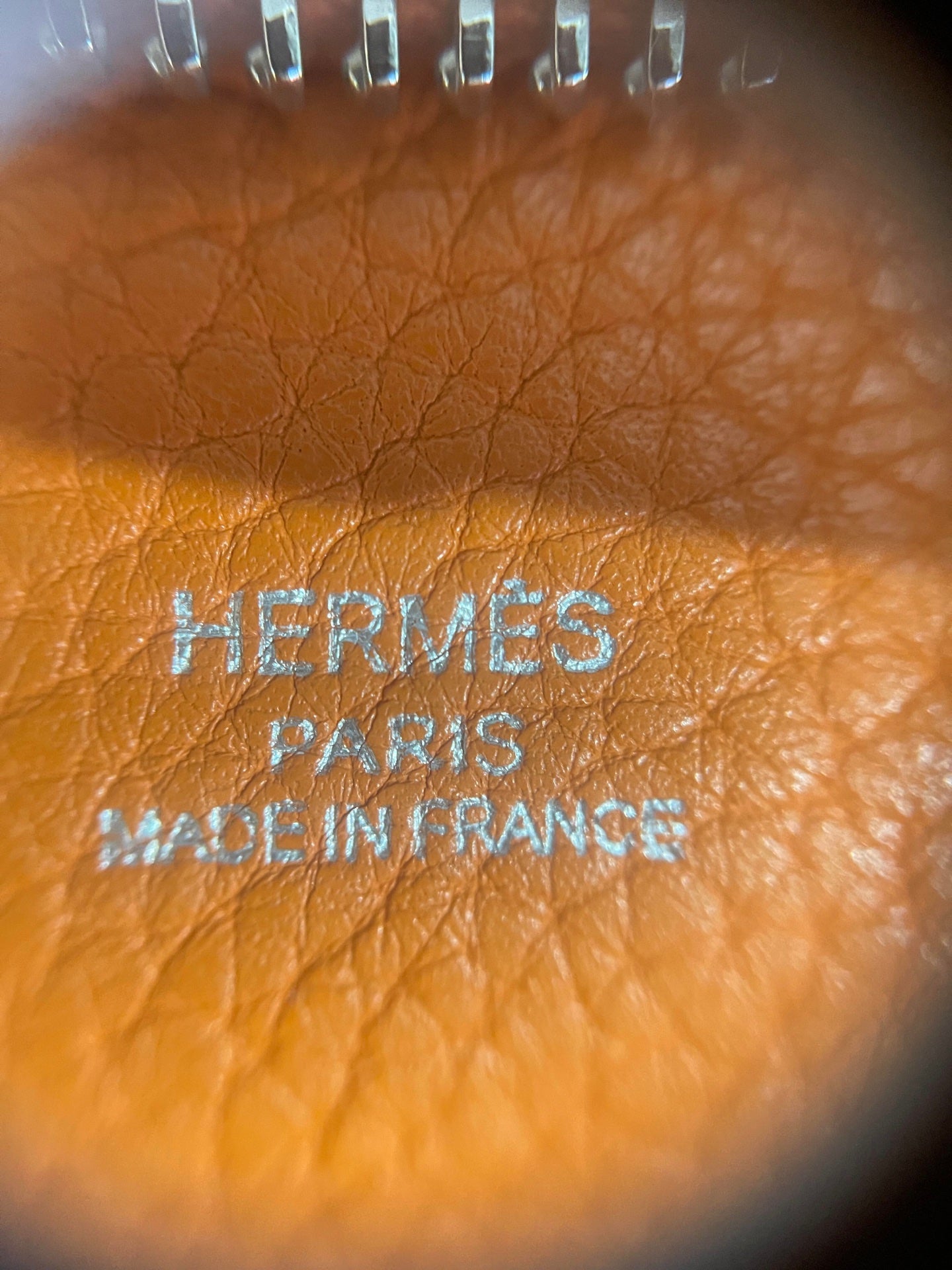 Hermes - Other - Leather - Orange - (medium)