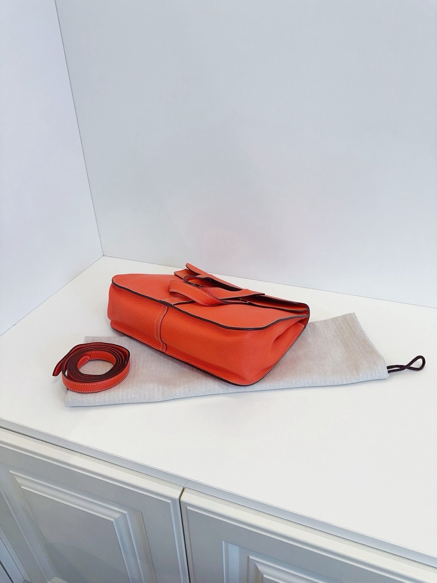 Hermès - Other - Leather - Orange - (medium)