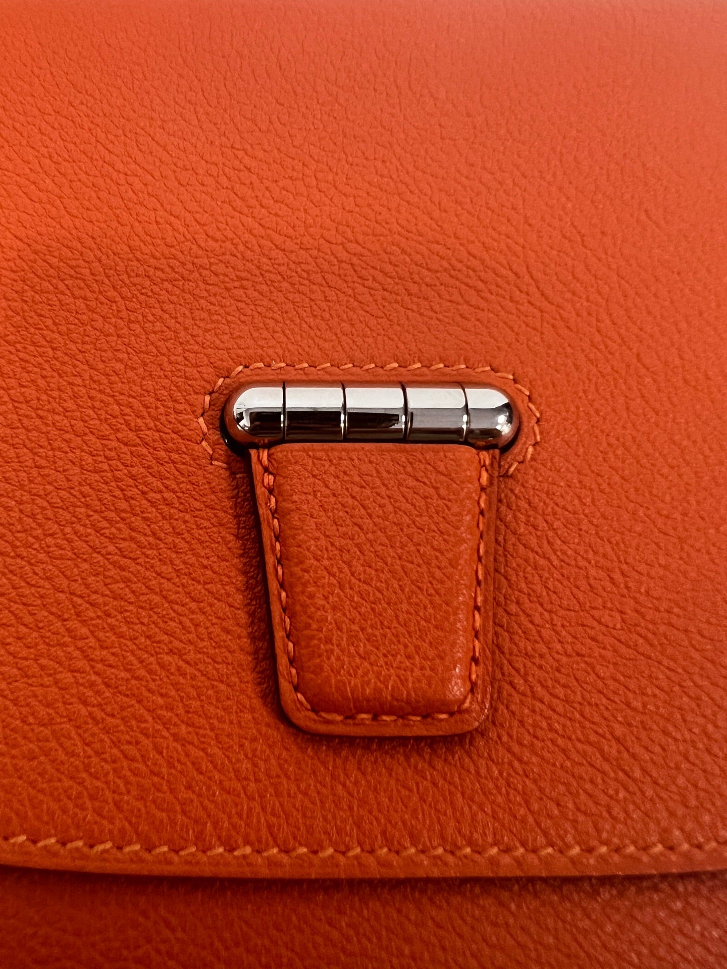 Hermes - Other - Leather - Orange - (mini)