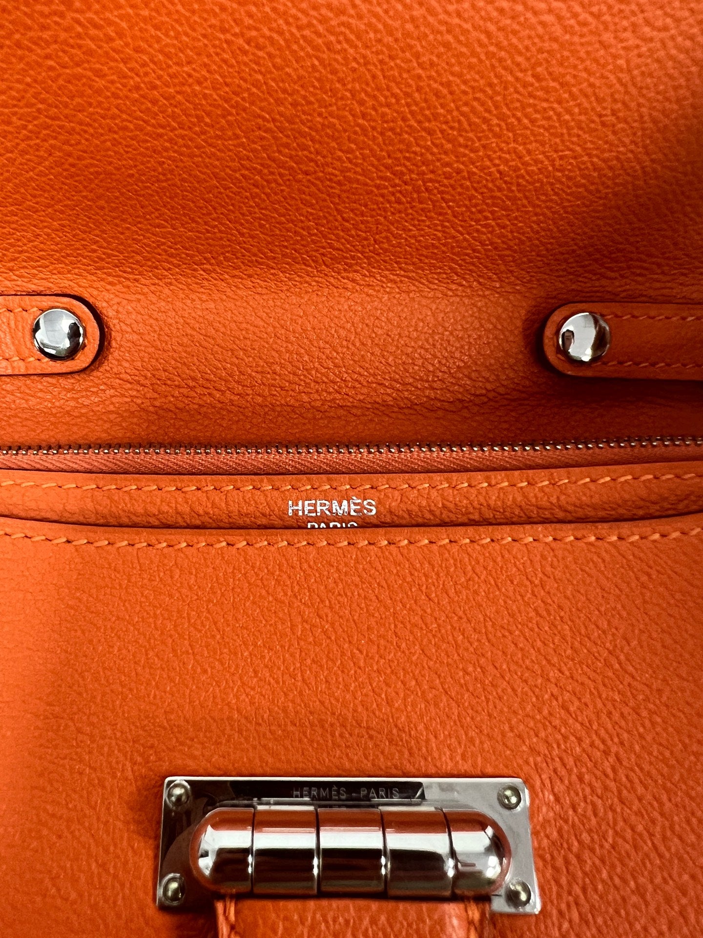Hermes - Other - Leather - Orange - (mini)