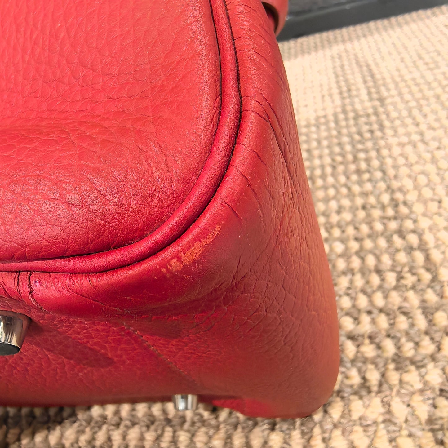 Hermes - Other - Leather - Red - (large)