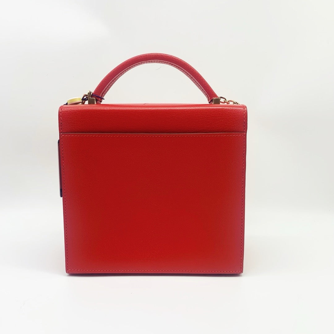 Hermes - Other - Leather - Red - (mini)