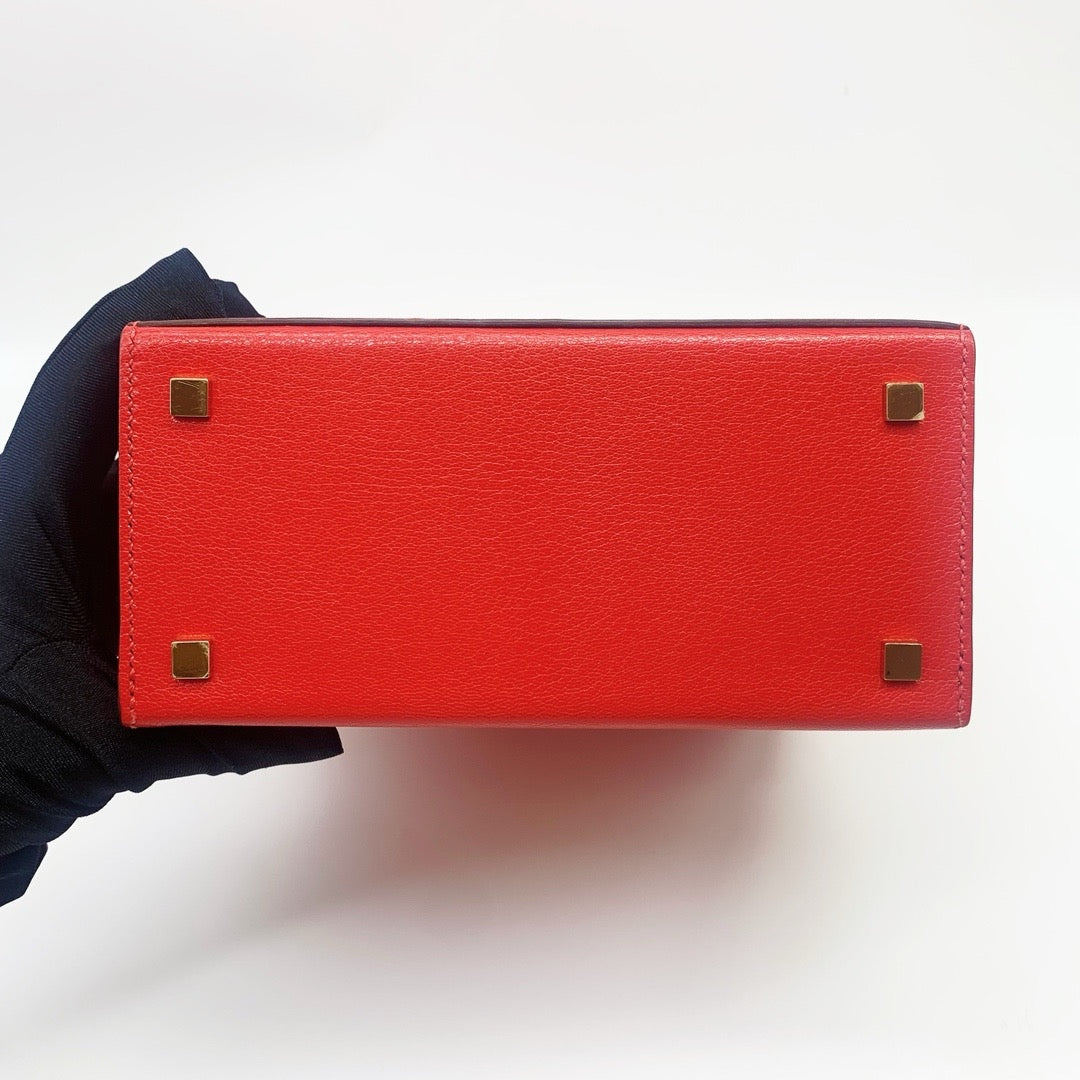 Hermes - Other - Leather - Red - (mini)