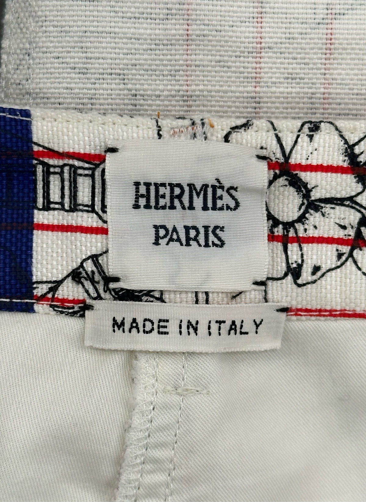 Hermès - Other - Linen - White - (38)