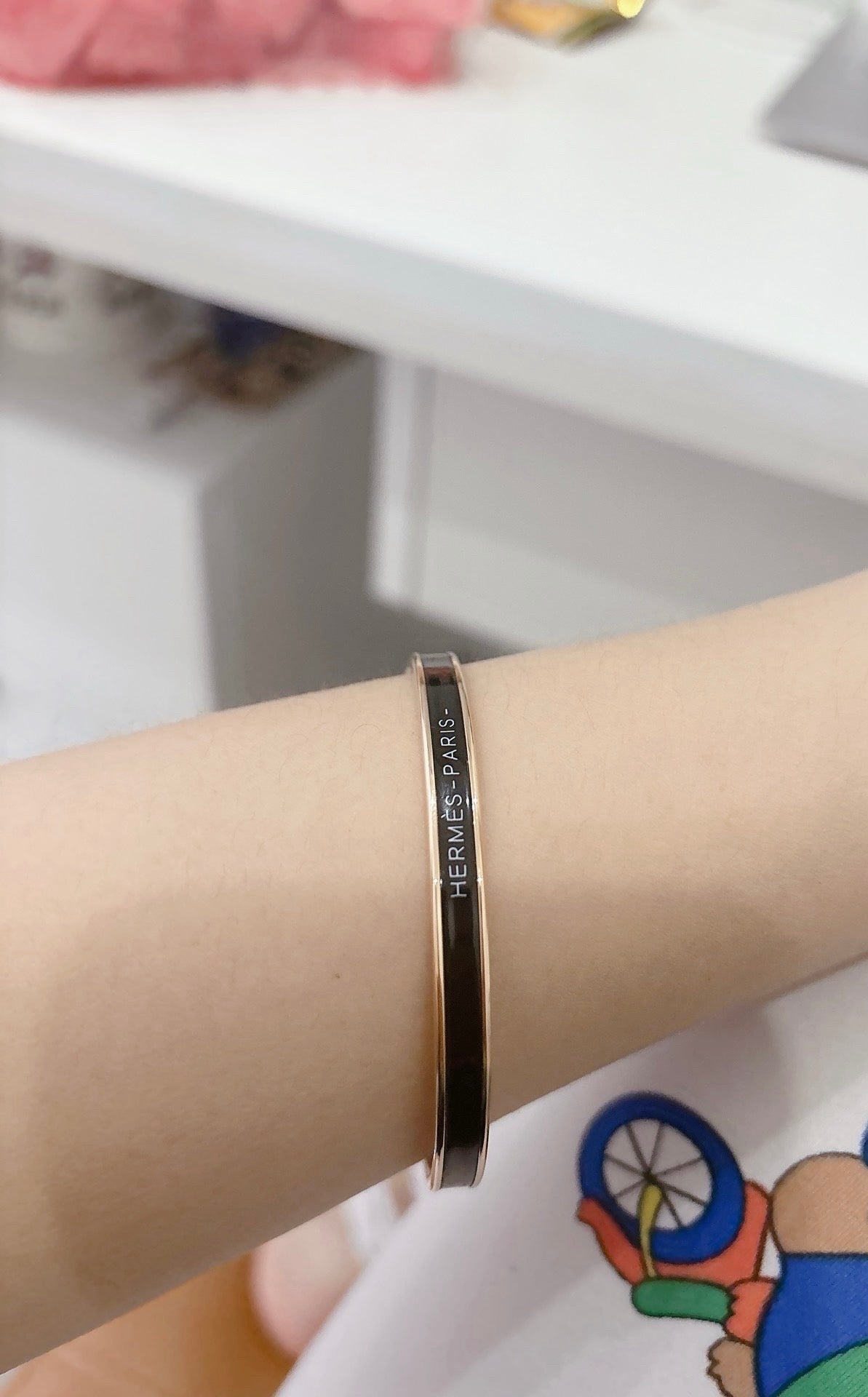 Hermès - Other - Pink gold - Black - (62)
