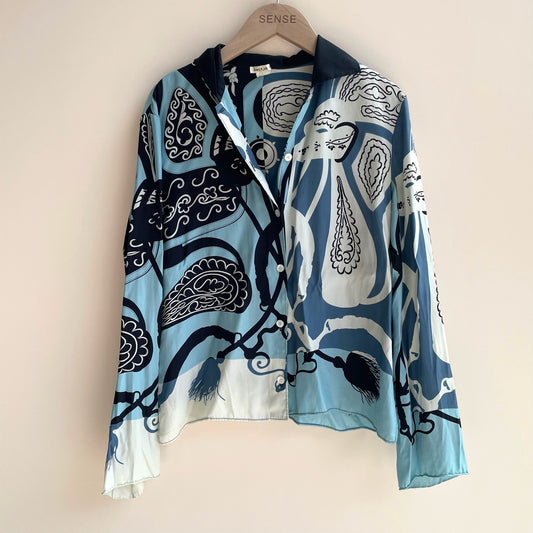 Hermès - Other - Silk - Blue - (34)