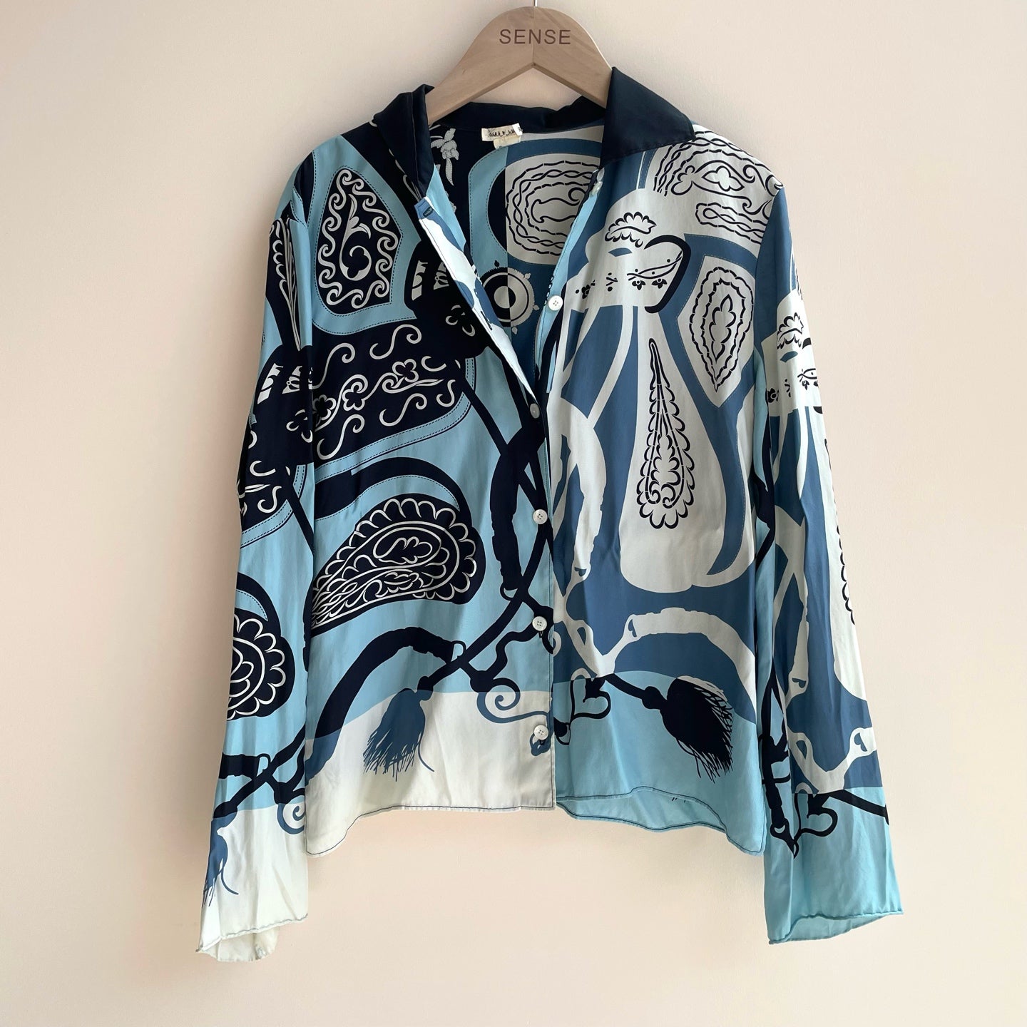 Hermès - Other - Silk - Blue - (34)