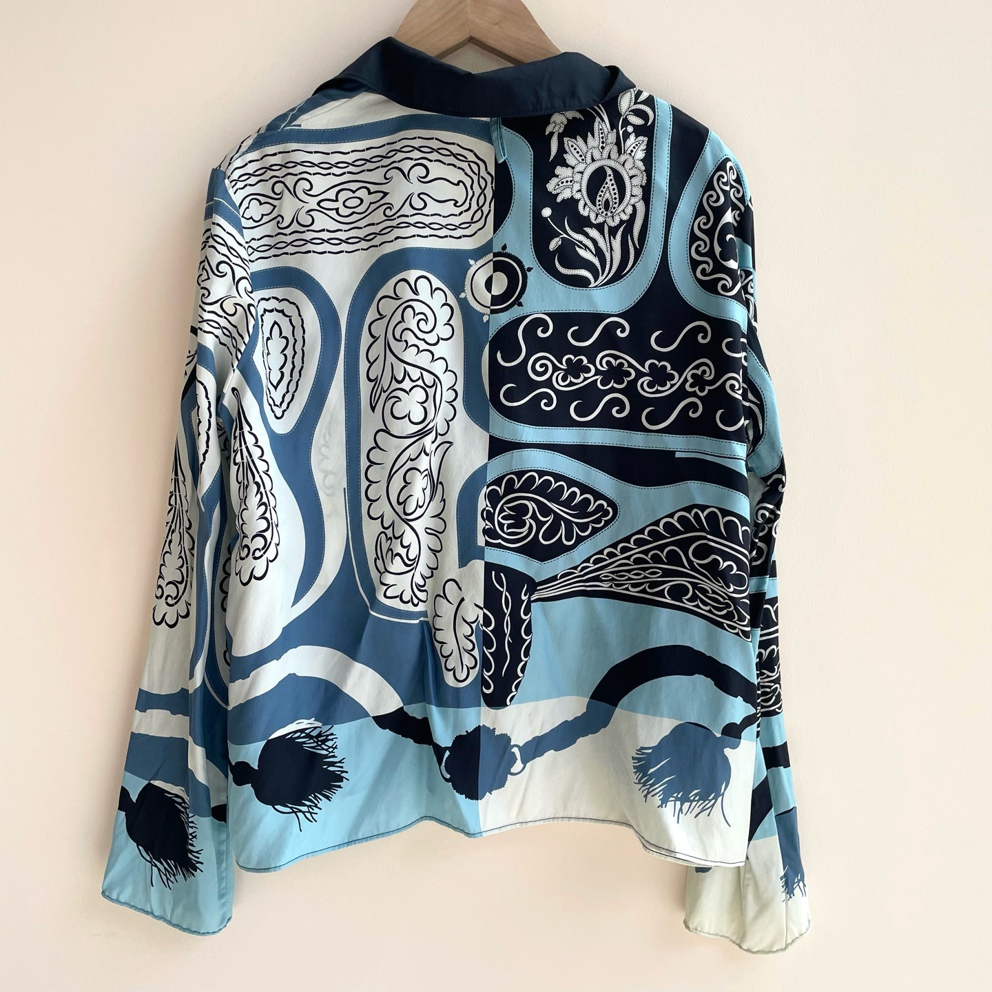Hermès - Other - Silk - Blue - (34)
