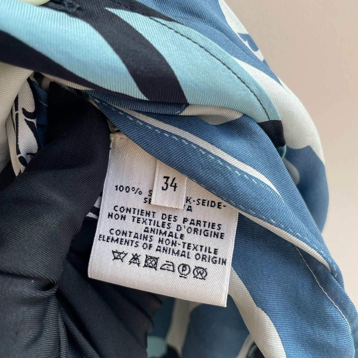 Hermès - Other - Silk - Blue - (34)