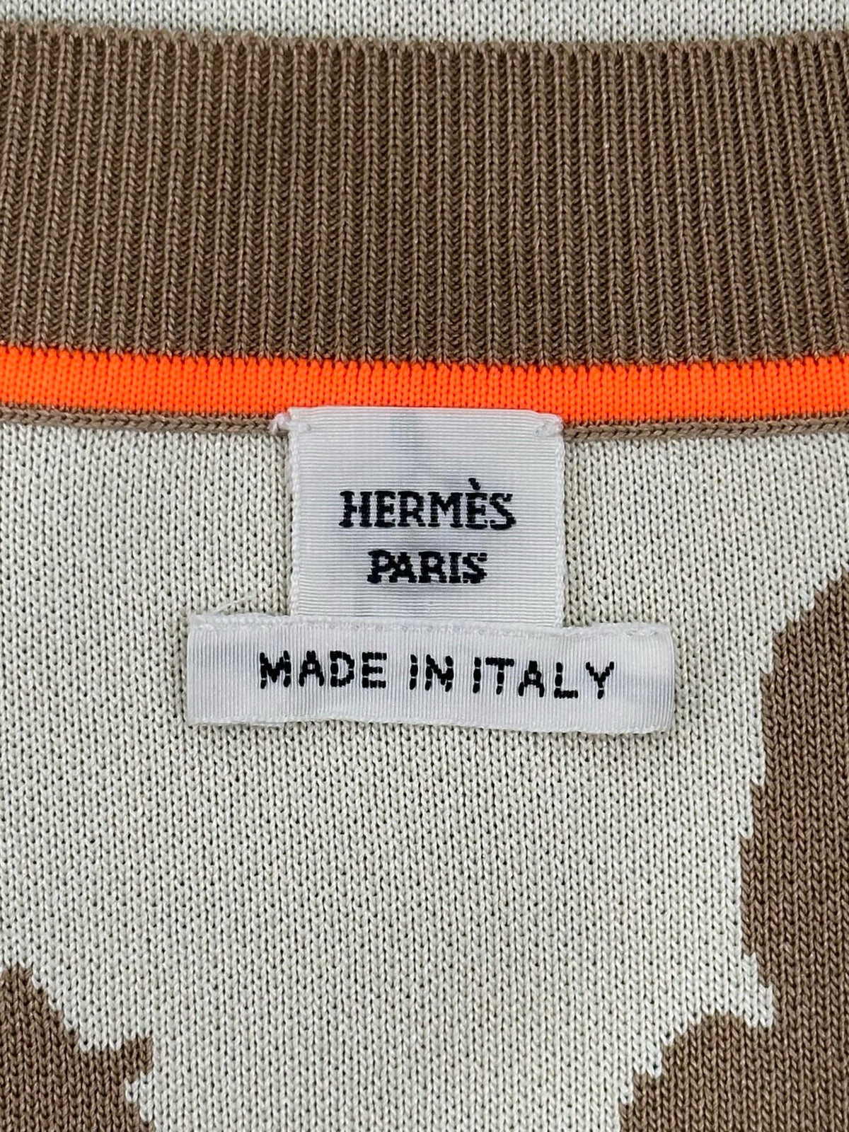 Hermès - Other - Silk - Camel - (36)