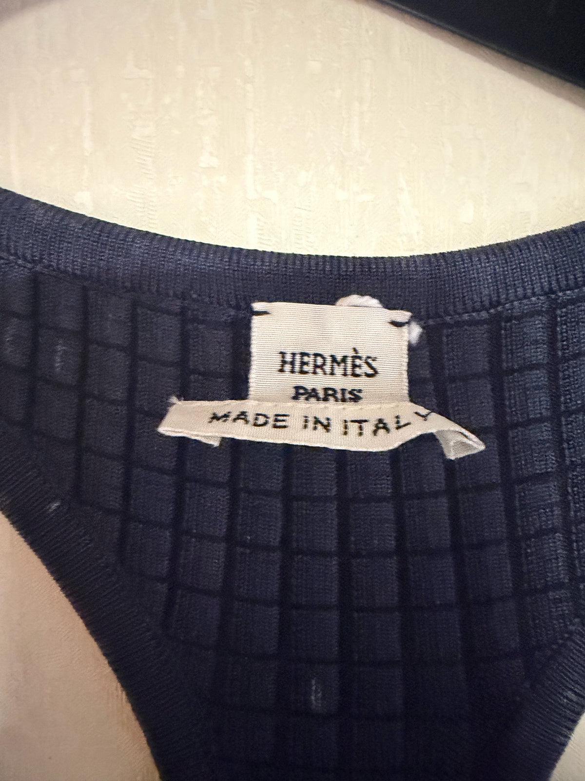 Hermès - Other - Silk - Navy - (34)