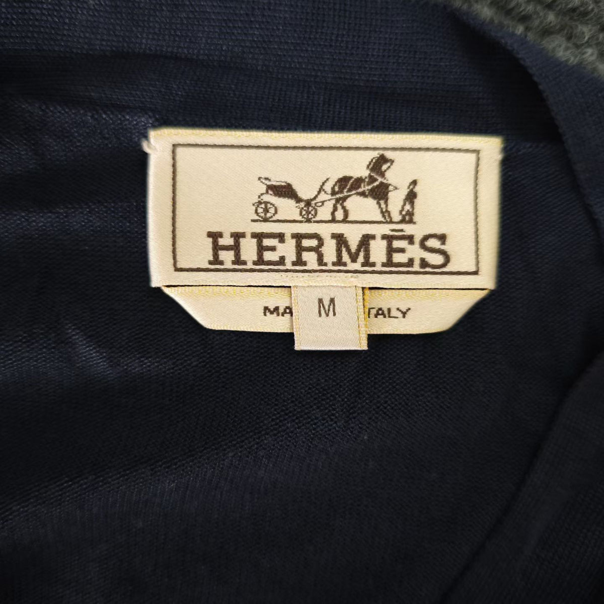 Hermès - Other - Silk - Navy - (M)
