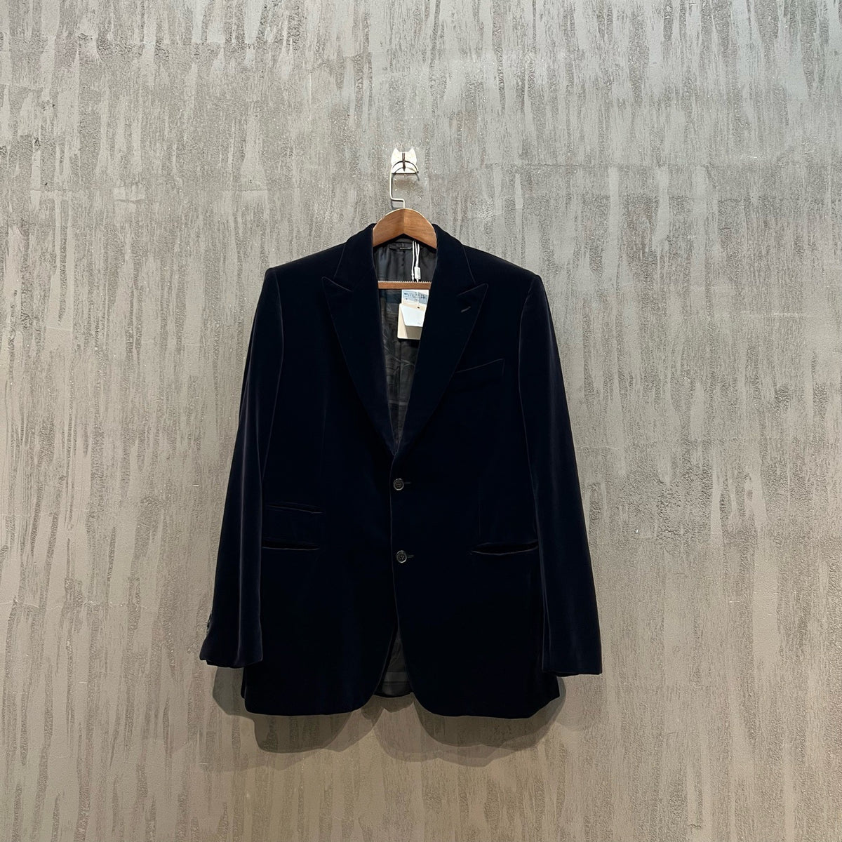 Hermès - Other - Velvet - Navy - (54)