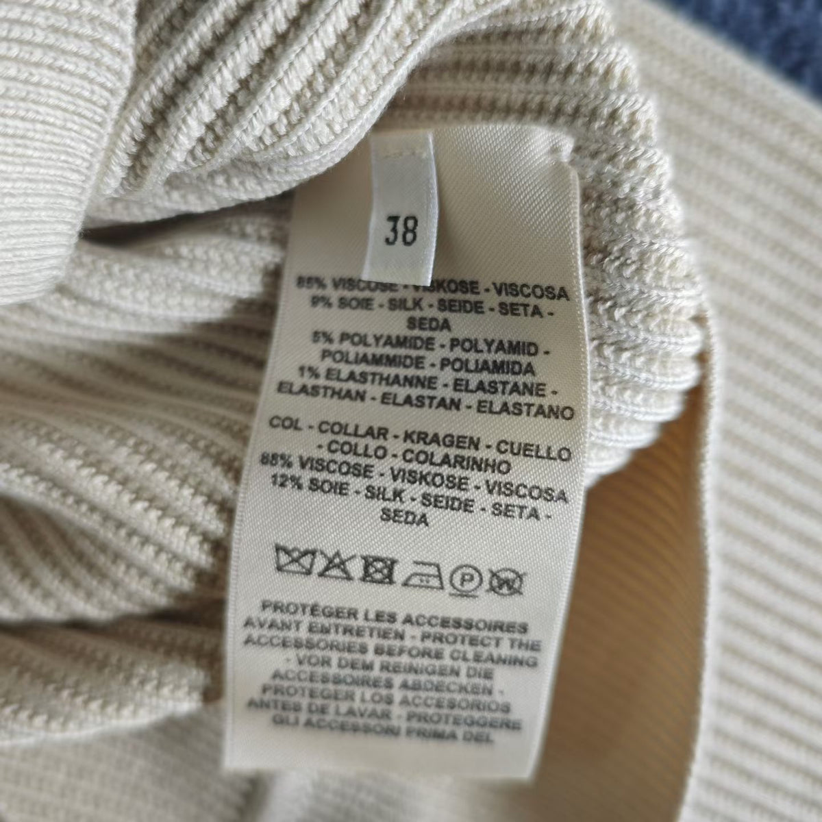 Hermès - Other - Viscose - Beige - (38)