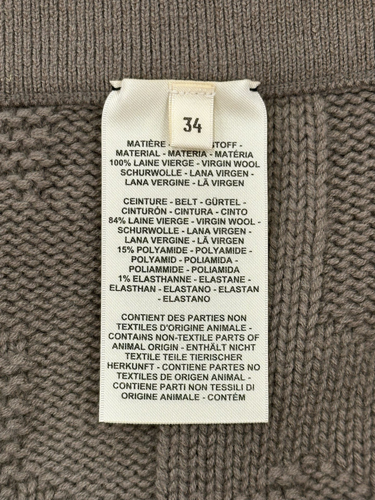 Hermès - Other - Wool - Brown - (34)