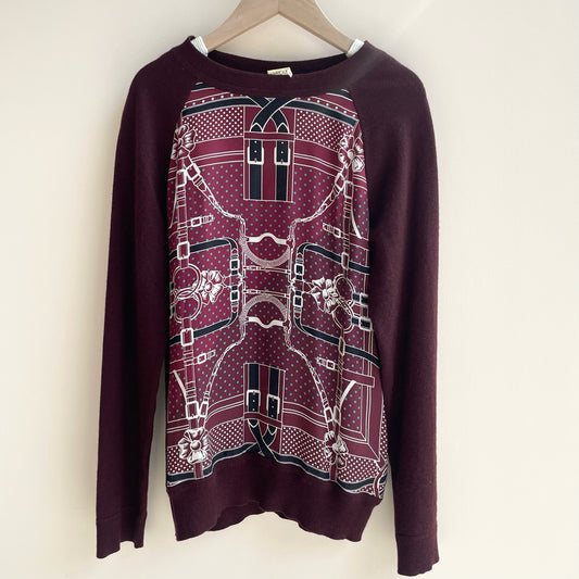 Hermès - Other - Wool - Burgundy - (34)
