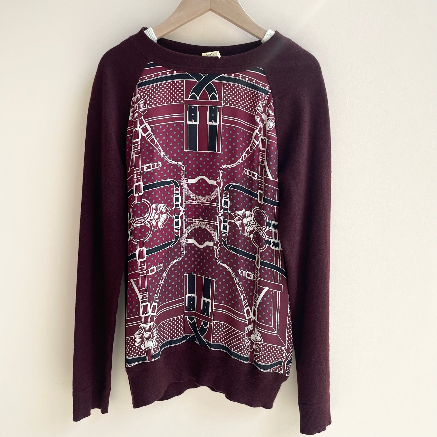 Hermès - Other - Wool - Burgundy - (34)