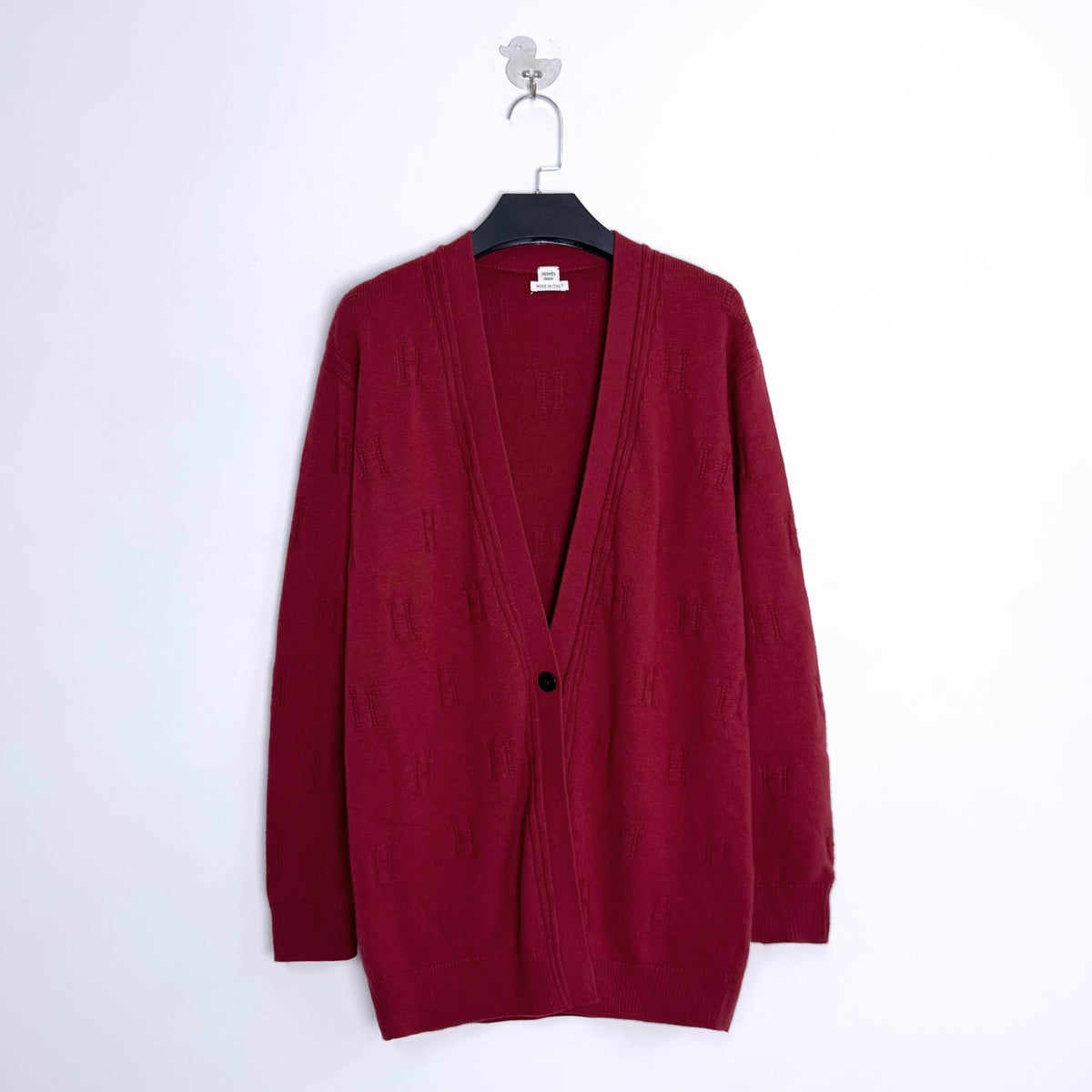 Hermès - Other - Wool - Burgundy - (36)