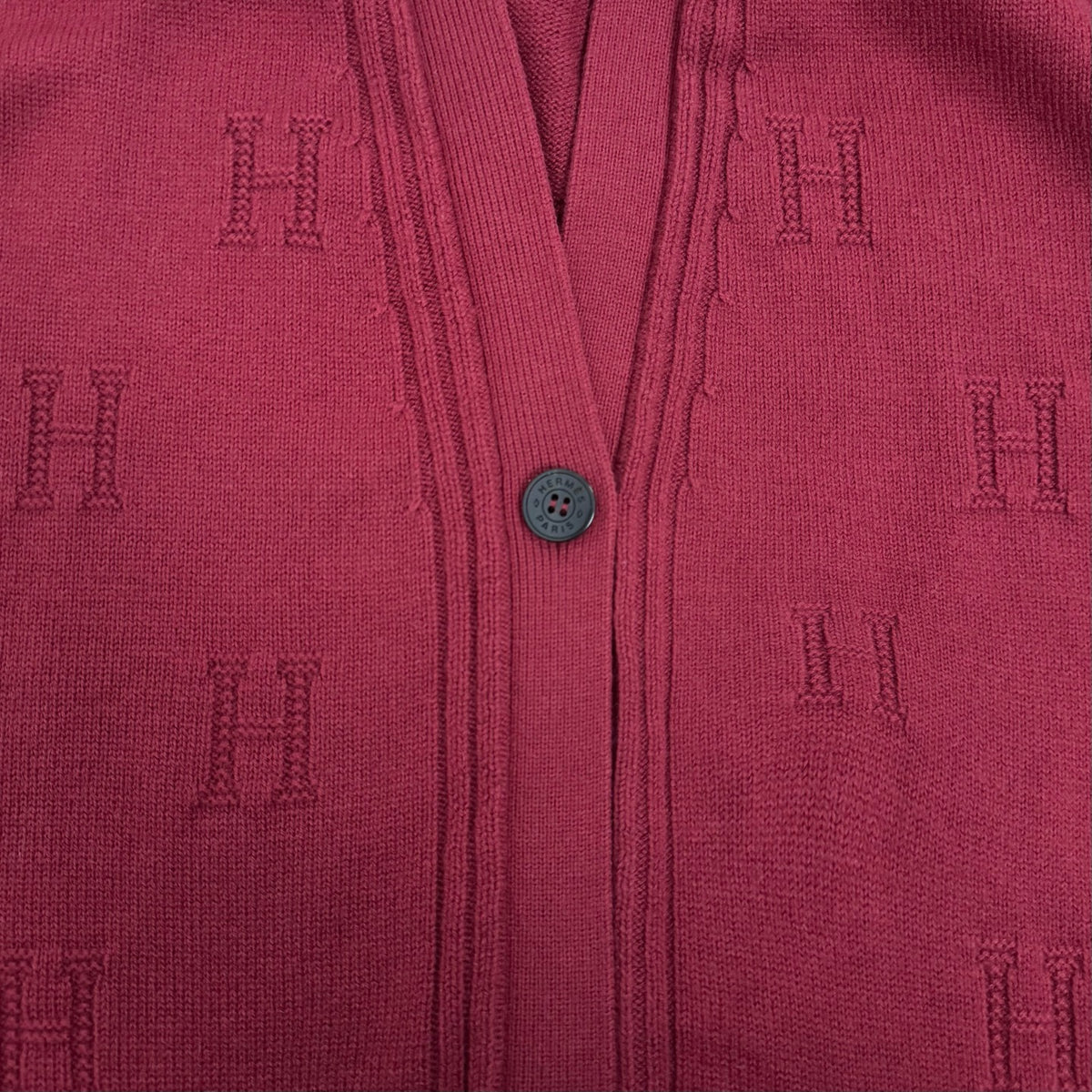 Hermès - Other - Wool - Burgundy - (36)