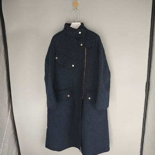 Hermès - Other - Wool - Navy - (34)
