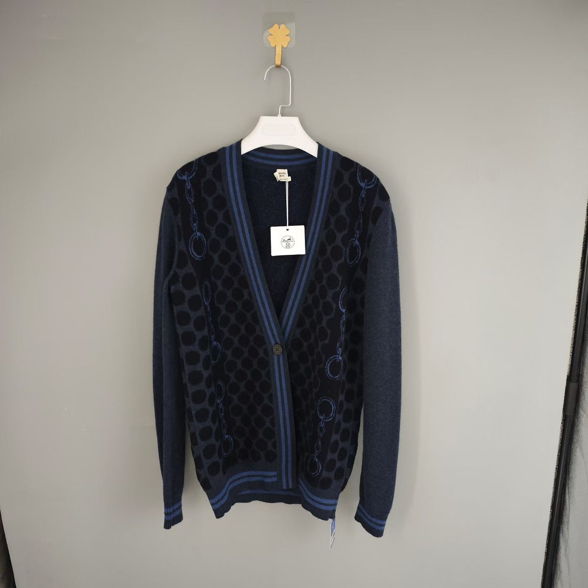 Hermès - Other - Wool - Navy - (36)