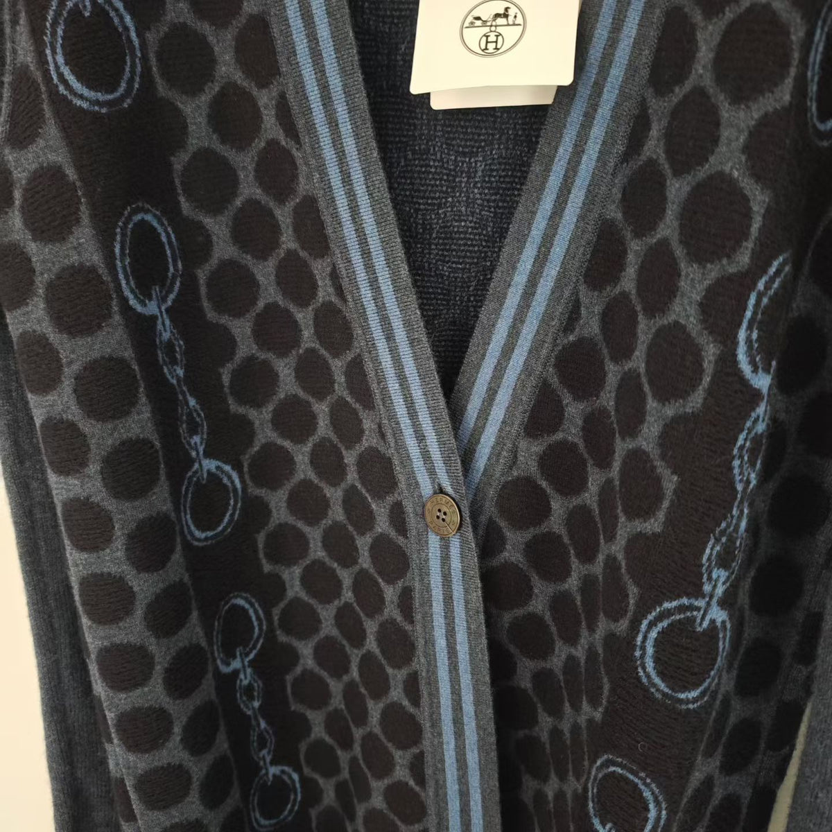 Hermès - Other - Wool - Navy - (36)