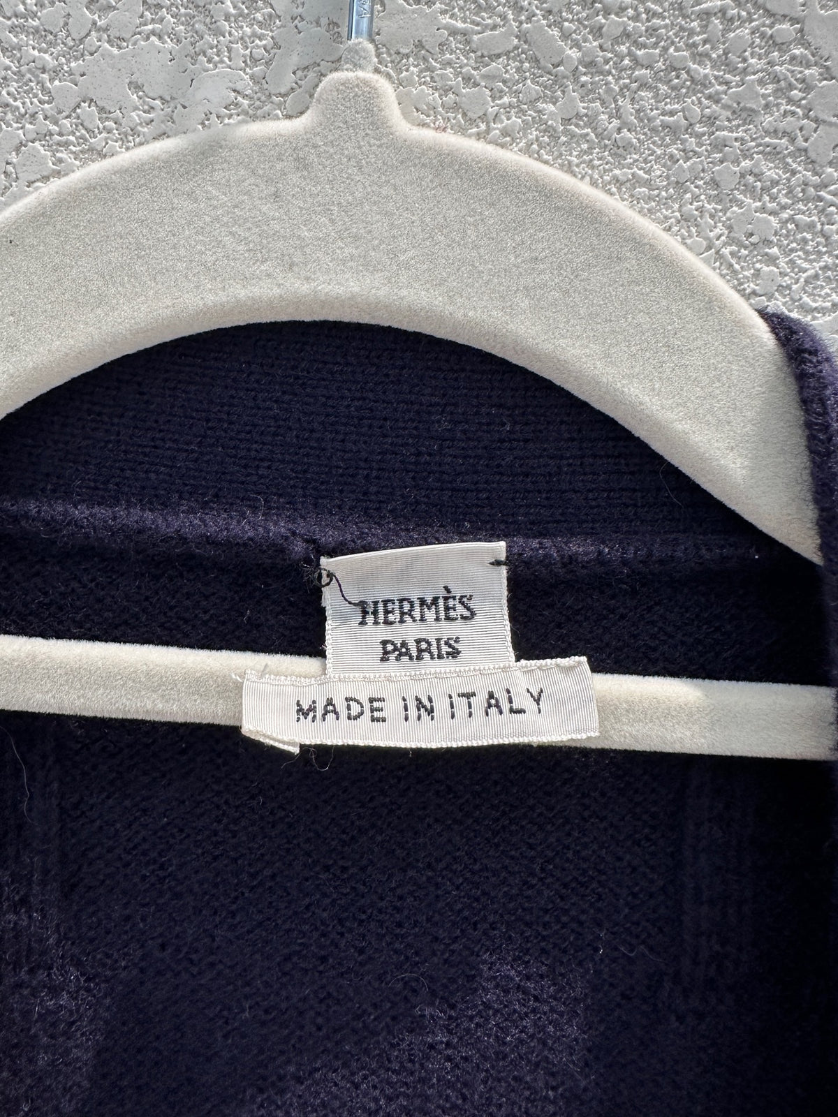 Hermès - Other - Wool - Navy - (36)