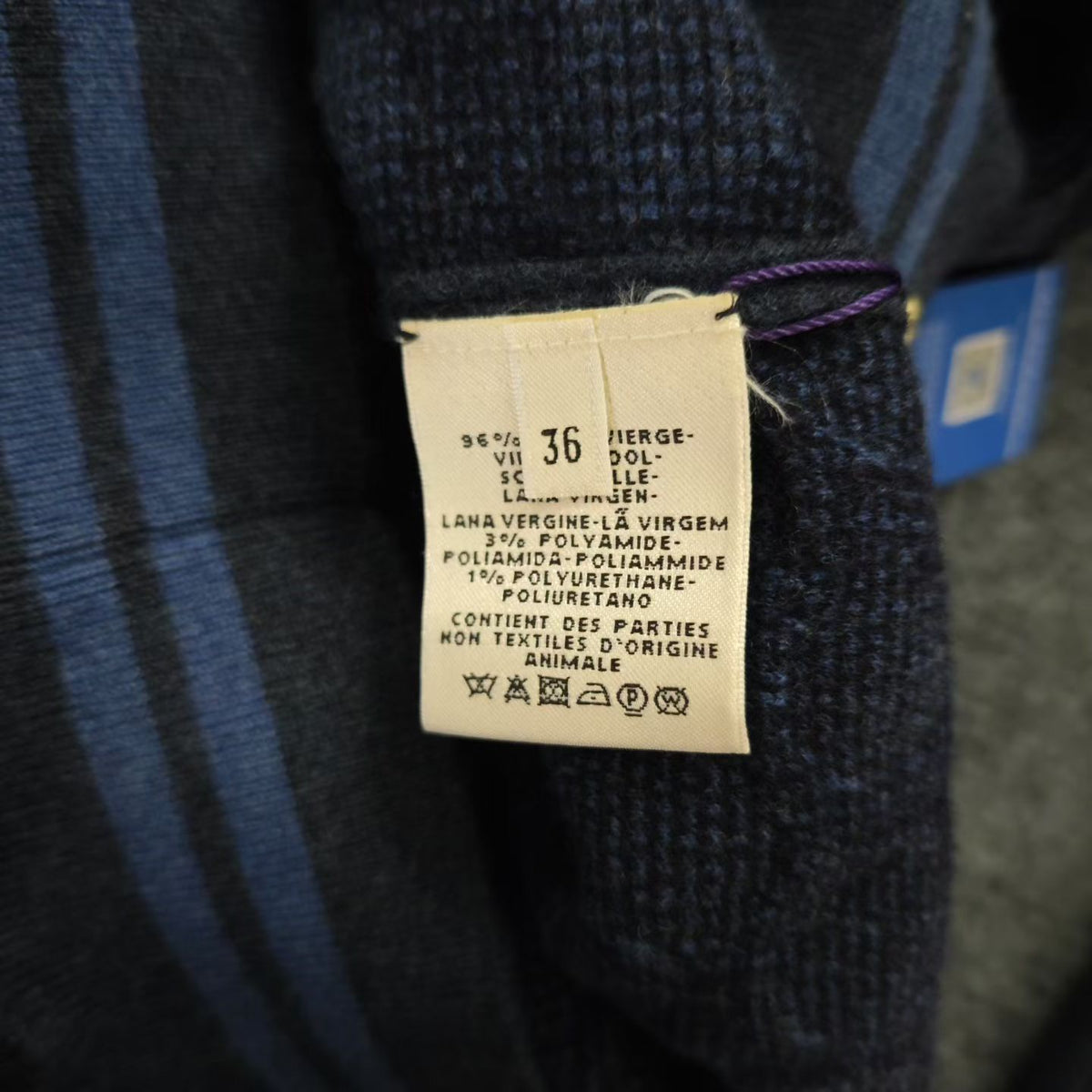 Hermès - Other - Wool - Navy - (36)
