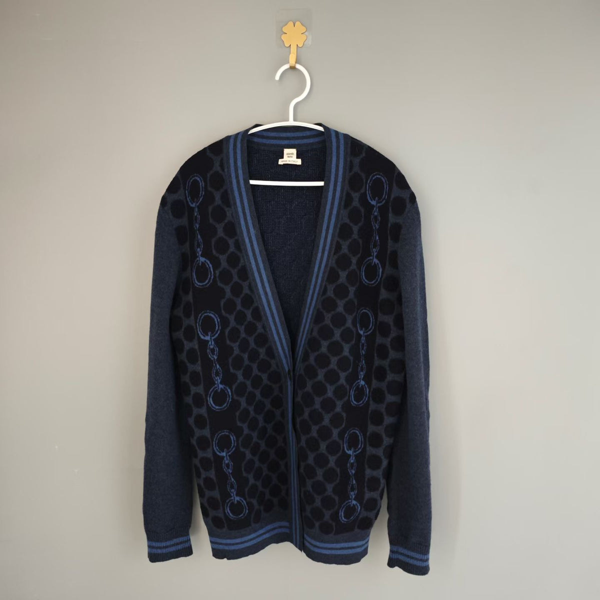 Hermès - Other - Wool - Navy - (40)
