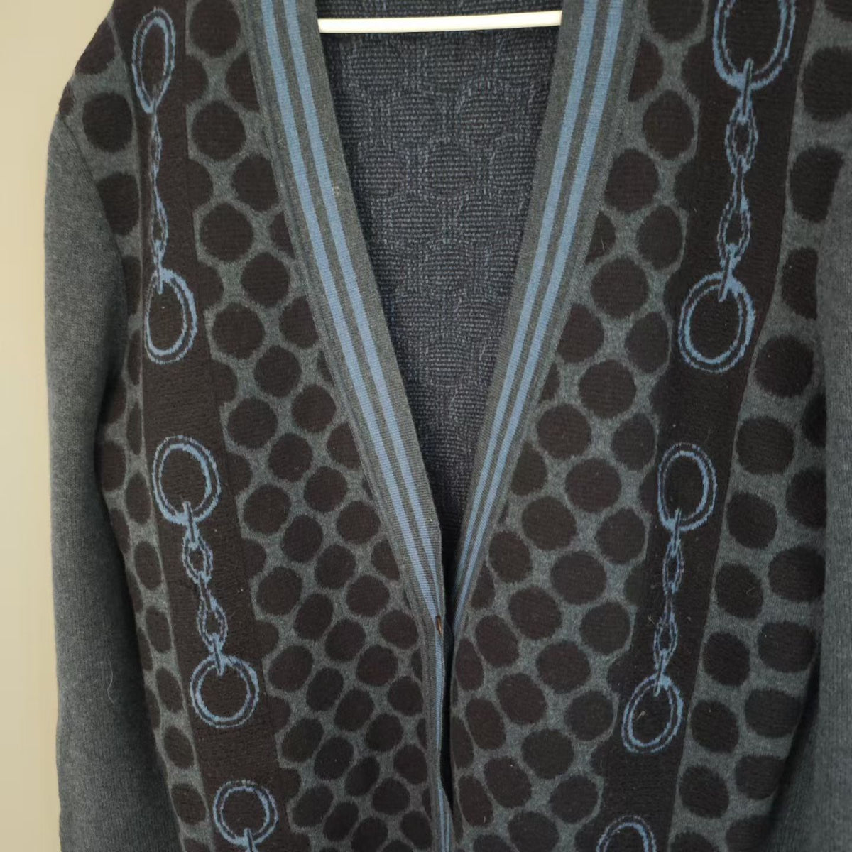 Hermès - Other - Wool - Navy - (40)