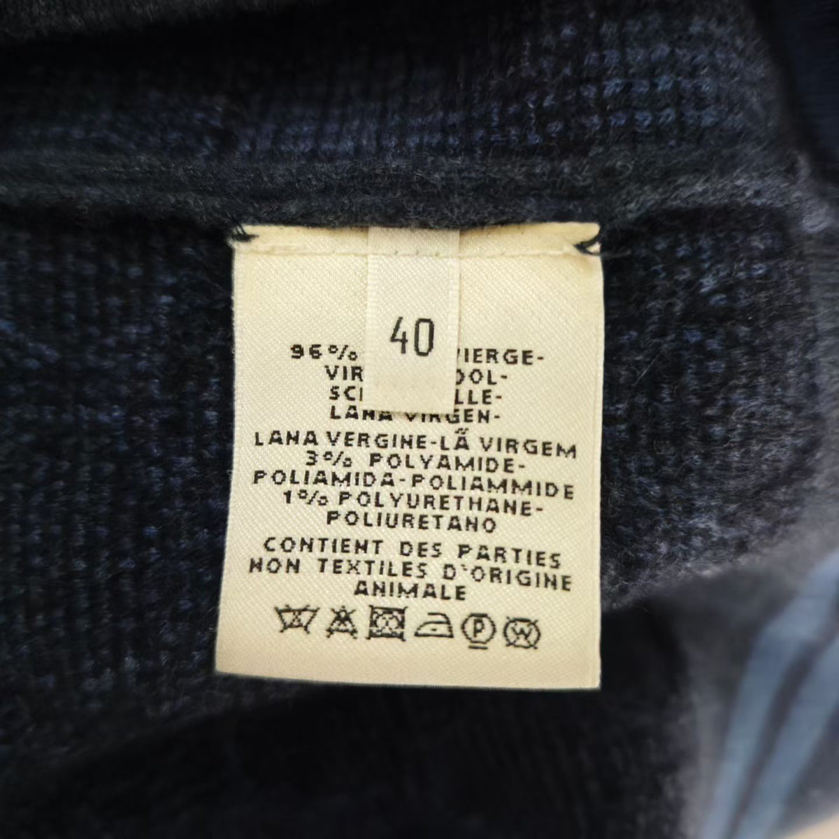 Hermès - Other - Wool - Navy - (40)